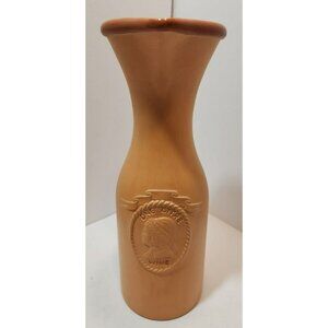 Vtg Cuisine Concepts Terra Cotta Wine Carafe One Liter in Box 11" Tall